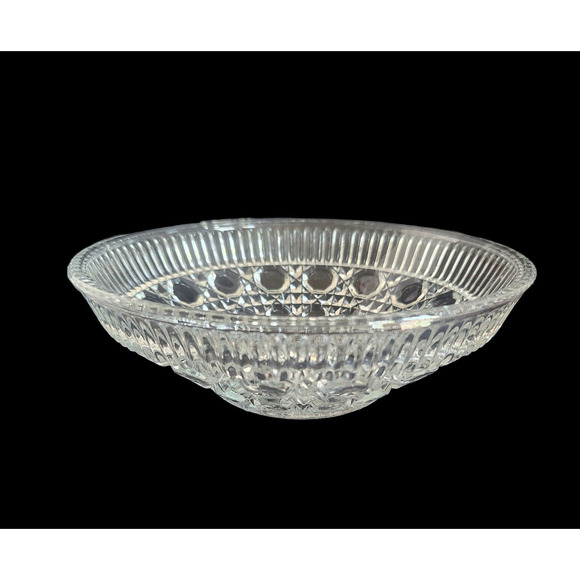 Vintage Federal Glass Company 5 5/8" Windsor Clear Mayonnaise Bowl - Picture 6 of 6